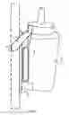 Fig. 07 - Incased Tethered Magnet, Method and System for Securing Bottles in Arm's Reach