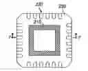 Fig. 01 - Semiconductor package with cantilever leads