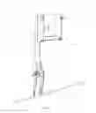 Fig. 07 - Projector arm assembly for whiteboard stand
