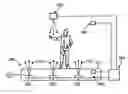 Fig. 01 - Floor covering system comprising a lighting system