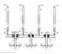 Fig. 01 - METHOD AND APPARATUS FOR FACILITATING HANG OFF OF MULTIPLE TOP TENSION RISER OR UMBILICALS FROM A COMPENSATED TENSIONING DECK