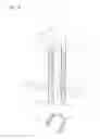 Fig. 25 - Anchor bolt, anchor, connecting nut and clamping nut