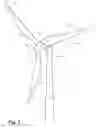 Fig. 02 - Wind turbine blade with longitudinally extending flow guiding device having a plate-shaped element