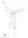 Fig. 02 - Wind turbine blade having a forwardly oriented flow guiding device