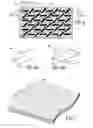 Fig. 04 - Multiaxial stack rigidly connected by means of weld points applied by means of inserted thermoplastic webs