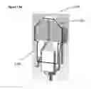 Fig. 27 - Systems and methods for MRI guided trans-orifice and transperineal intervention apparatus with adjustable biopsy needle insertion