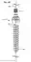 Fig. 48 - LOW PROFILE SPINAL PROSTHESIS INCORPORATING A CANNULATED BONE ANCHOR HAVING A DEFLECTABLE POST AND A COMPOUND SPINAL ROD