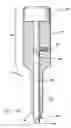 Fig. 03 - Push-in interbody spinal fusion implants for use with self-locking screws