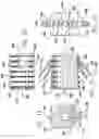 Fig. 11 - Push-in interbody spinal fusion implants for use with self-locking screws