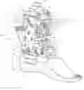 Fig. 01 - Passive ankle prosthesis with energy return simulating that of a natural ankle
