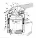 Fig. 01 - Sanitary fitting having a covering element for protecting a control cartridge