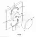 Fig. 06 - Device for concealing a plate associated with overflow plumbing