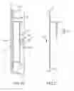 Fig. 09 - Device for concealing a plate associated with overflow plumbing