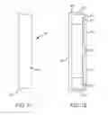 Fig. 13 - Device for concealing a plate associated with overflow plumbing