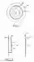 Fig. 16 - Device for concealing a plate associated with overflow plumbing