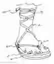 Fig. 01 - Sandal and strap assembly