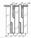 Fig. 01 - Heat exchange device containing heat storage material