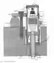 Fig. 01 - Mounting system for a resonating needle injection device