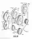 Fig. 21 - Opposed-piston, opposed-cylinder engine with collinear cylinders