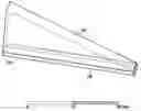 Fig. 01 - Correction wedge for leaky solar array