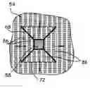 Fig. 01 - Panel for acoustic treatment comprising a junction between two parts and process for the reparation of a panel for acoustic treatment