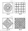 Fig. 04 - Patterns of passivation material on bond pads and methods of manufacture thereof
