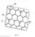 Fig. 10 - Mold and method for integrally manufacturing functional cored slab and solid slab with polygonal grid honeycomb structure