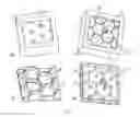 Fig. 12 - Mold and method for integrally manufacturing functional cored slab and solid slab with polygonal grid honeycomb structure