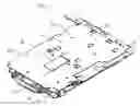 Fig. 01 - Electronic device with adhesive-less fixed flat cable