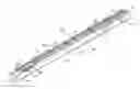 Fig. 01 - LED illumination system for replacing fluorescent lamps