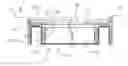 Fig. 01 - Side light type backlight module and back plate heat dissipation structure thereof