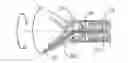 Fig. 01 - MARKER PEN WITH A BENDING ASSEMBLY