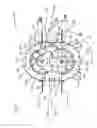 Fig. 04 - Rotary piston pump having converging inlet and outlet openings for conveying a fluid medium containing solids