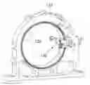 Fig. 01 - Rotary compressor having gate axially movable with respect to rotor