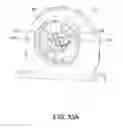 Fig. 35 - Rotary compressor having gate axially movable with respect to rotor