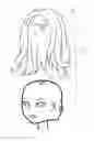 Fig. 03 - Doll having replaceable heads with multiple faces