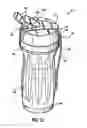 Fig. 07 - Bottom fillable bottles and systems for charging the same
