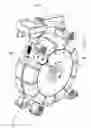 Fig. 01 - Asymmetric drag force bearings for use with push-cable storage drums