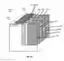 Fig. 11 - Multi-level lateral floating coupled capacitor transistor structures