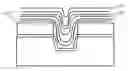 Fig. 01 - Semiconductor trench structure having a silicon nitride layer overlaying an oxide layer