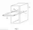 Fig. 02 - Server rack component with quick release mechanism