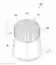 Fig. 01 - LED lighting apparatus including reflector