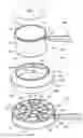 Fig. 01 - Apparatus for modified heated air flow to floor holder