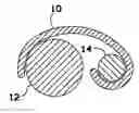 Fig. 01 - ACCESSORY CLIP FOR A CONTROL BAR ON A WALK BEHIND MOWER