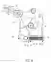 Fig. 07 - Travel beginning/end adjusting positioning structure for a sewing machine motor drive mechanism