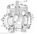 Fig. 01 - Ball valve having multiple moveable seats
