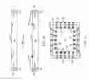 Fig. 08 - Semiconductor device and method of forming bond wires between semiconductor die contact pads and conductive TOV in peripheral area around semiconductor die