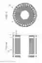 Fig. 02 - Squirrel-cage rotor for induction motor