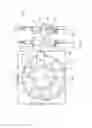 Fig. 07 - End shield for an electrical machine having coplanar brackets and bearing opening