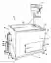 Fig. 01 - Multi-position rotating cabinet for the storage and deployment of power tools